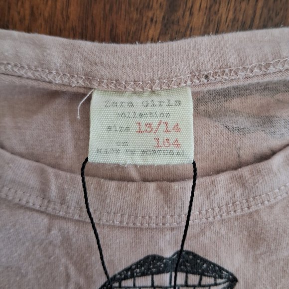 NWT ZARA Girls Sleepover Tunic Top 14 - Picture 12 of 14